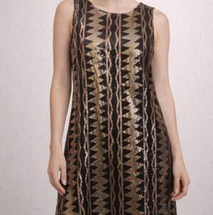 Jack By Dakota | Dress | Size S | Black & Gold